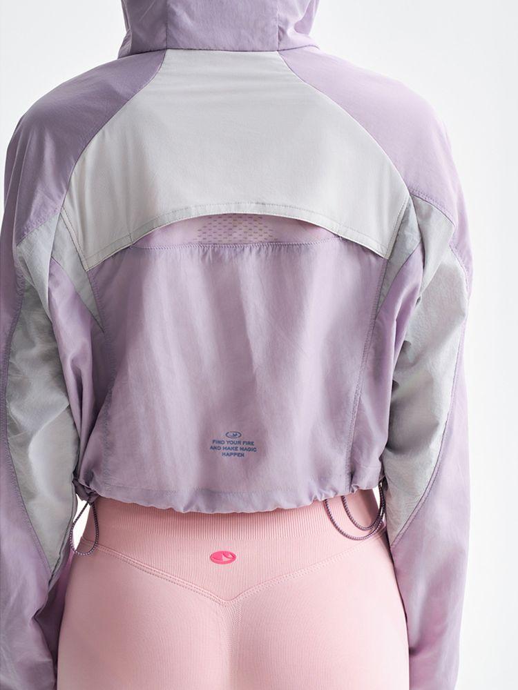 Lightweight Crop Wind Jacket