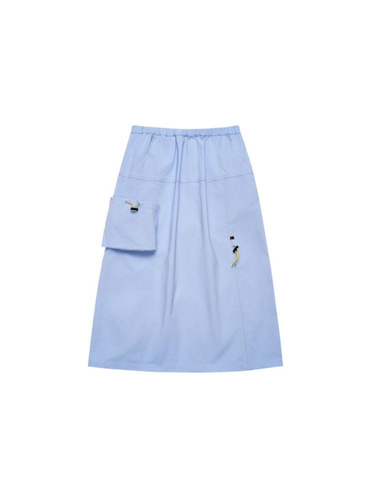 Utility Zip Pocket Skirt